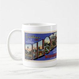 Grüße von der Biloxi Kaffeetasse