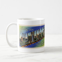 Grüße von der Kaffee-Tasse Chattanoogas TN Kaffeetasse