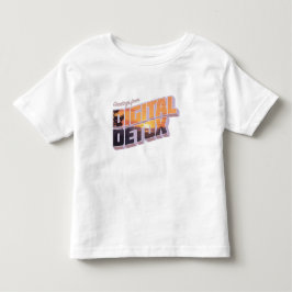 Grüße von Digital Detox Kleinkind T-shirt