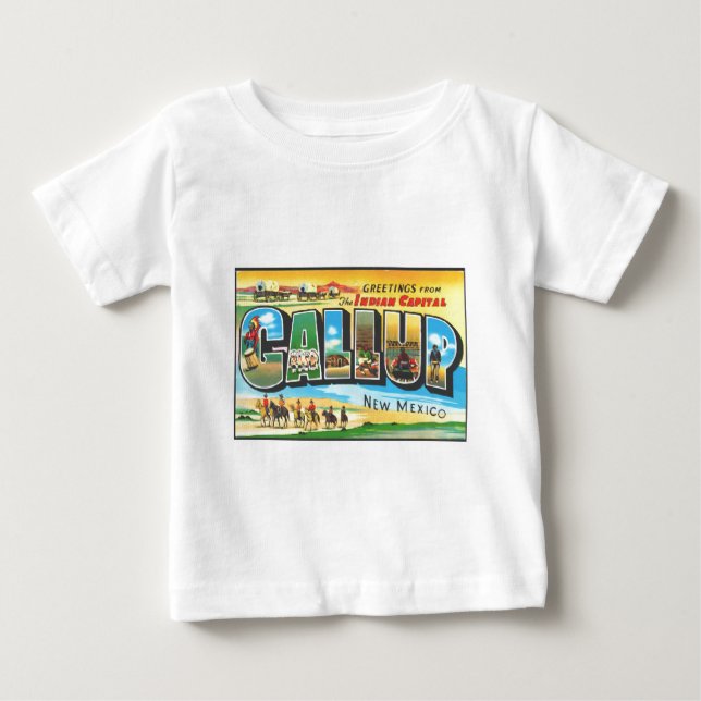 Grüße von Gallup Baby T-shirt (Vorderseite)