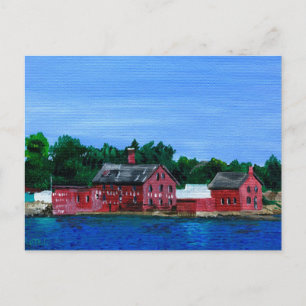 Grüße von Gloucester, MA Postkarte