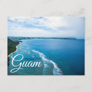 Grüße von Guam Reise Postkarte