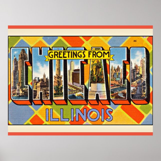 Grüße von Illinois Poster (Vorne)