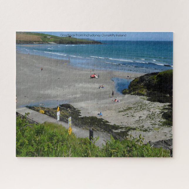 Grüße von Inchydoney Clonakilty Ireland Jigsa (Horizontal)
