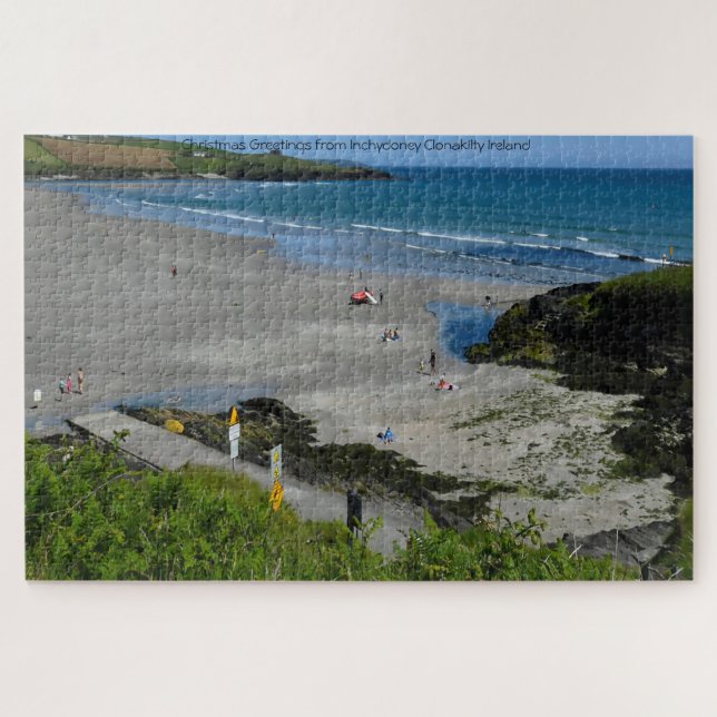 Grüße von Inchydoney Clonakilty Ireland Jigsa (Horizontal)