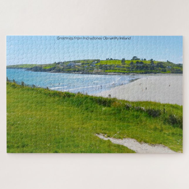 Grüße von Inchydoney Clonakilty Ireland Jigsa (Horizontal)