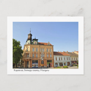 Grüße von Kaposvar, Ungarn Postcard Postkarte