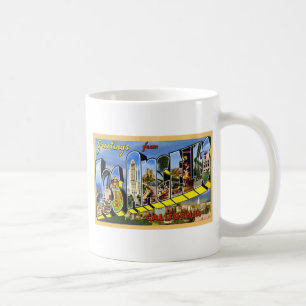 Grüße von Los Angeles Kalifornien Kaffeetasse