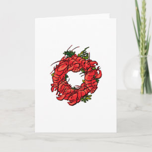 Grüße von Maine Feiertagskarte