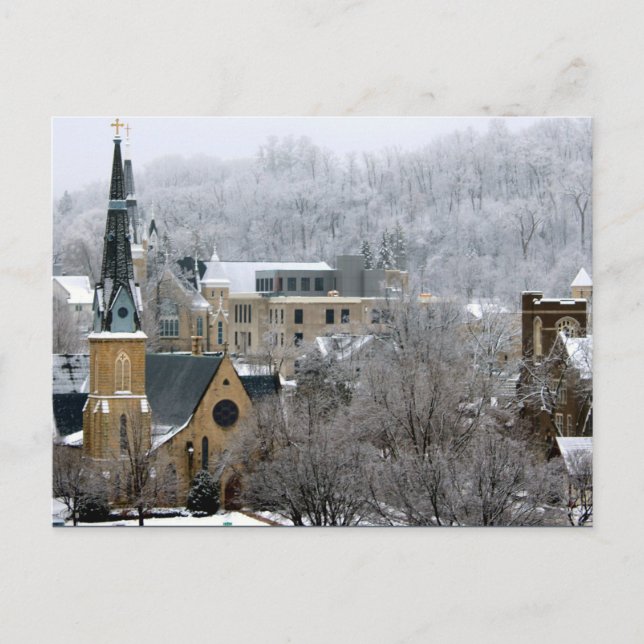 Grüße von Minnesnowta! Postkarte (Vorderseite)