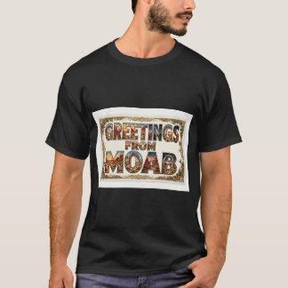 Grüße von Moab Postkarten-T-Shirt T-Shirt