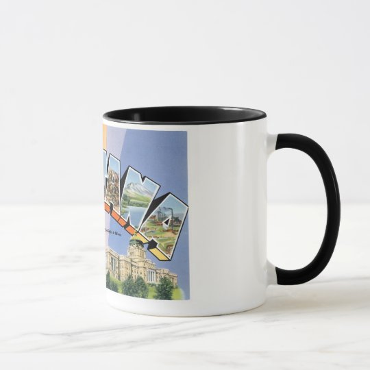 Grüße von Montana! Tasse