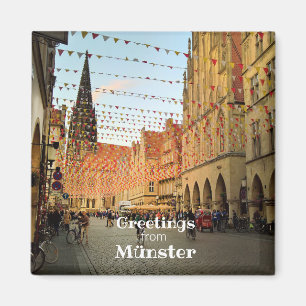 Grüße von Münster Magnet