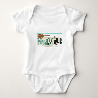 Grüße von Nashville Retro Baby Strampler