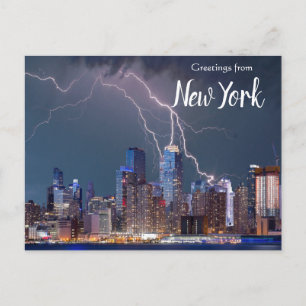 Grüße von New York City Reise-Postkarte Postkarte