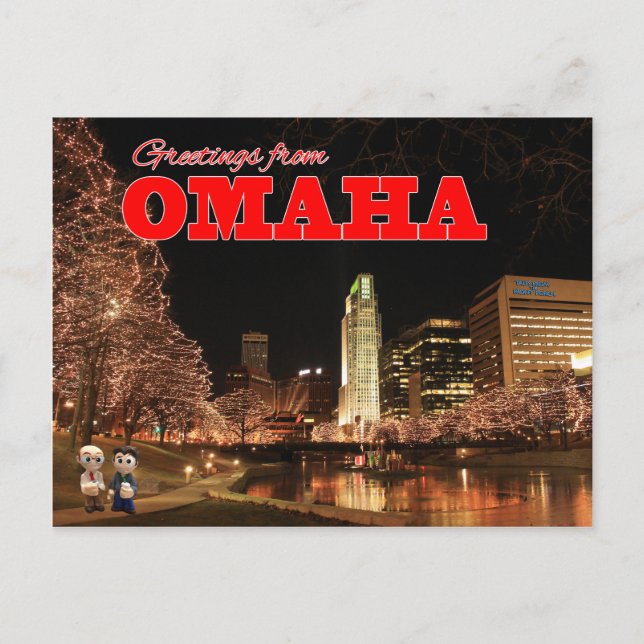 Grüße von Omaha Tales Postcard Postkarte (Vorderseite)
