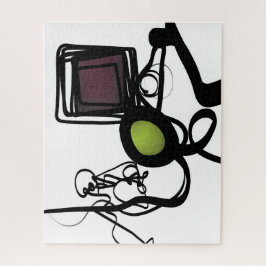 Grüße von Philydion: Abstrakt Schwarz & Weiß