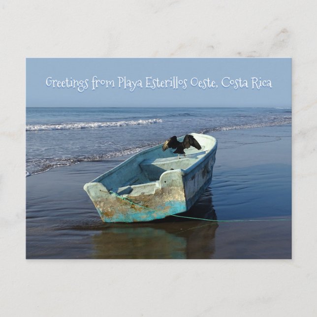 Grüße von Playa Esterillos Öste, Costa Rica Postkarte (Vorderseite)