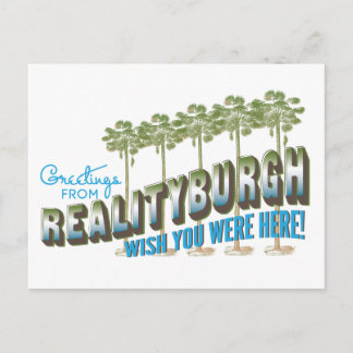 Grüße von Realityburgh - wünschten, Sie wären hier Postkarte