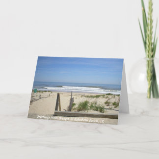 Grüße von RehoBeide Beach, DE Karte