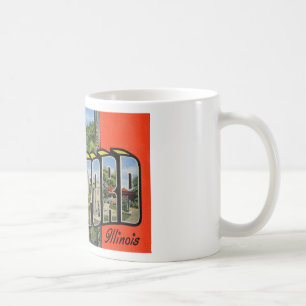 Grüße von Rockford Illinois Kaffeetasse