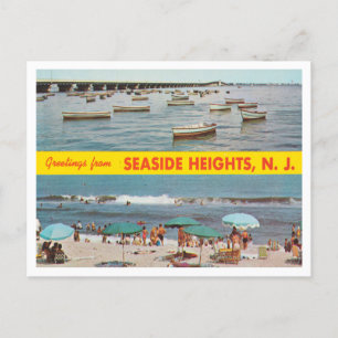 Grüße von Seaside Heights, New Jersey Reise Postkarte
