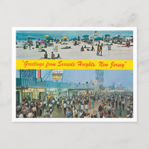 Grüße von Seaside Heights, New Jersey Reise Postkarte