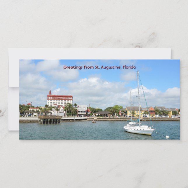 Grüße von St. Augustine, Florida (Vorderseite)