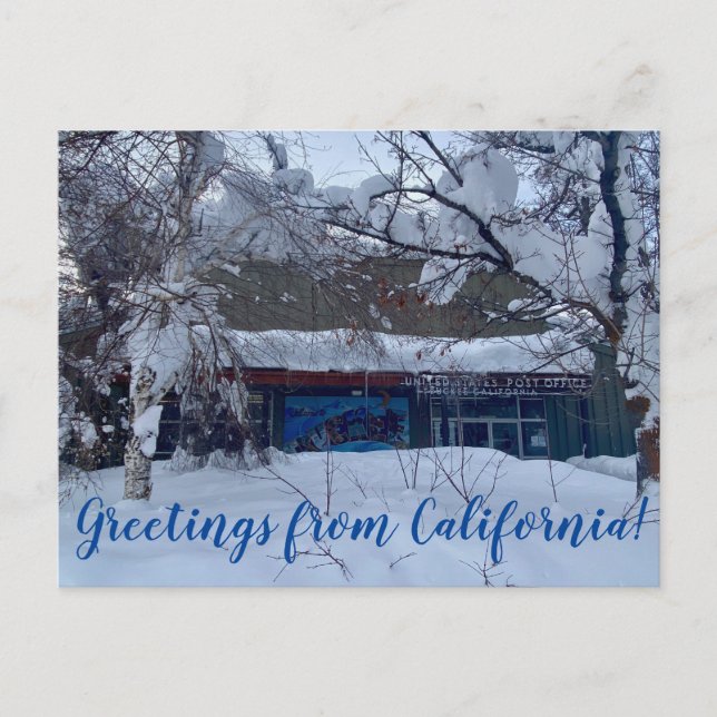 Grüße von Truckee, Kalifornien! Postkarte (Vorderseite)