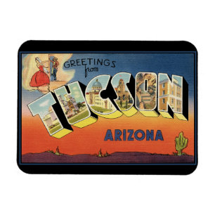 Grüße von Tucson Arizona Magnet
