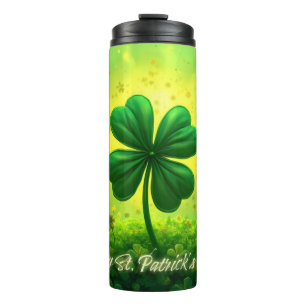 Grüße zum St. Patrick's Day Thermosbecher