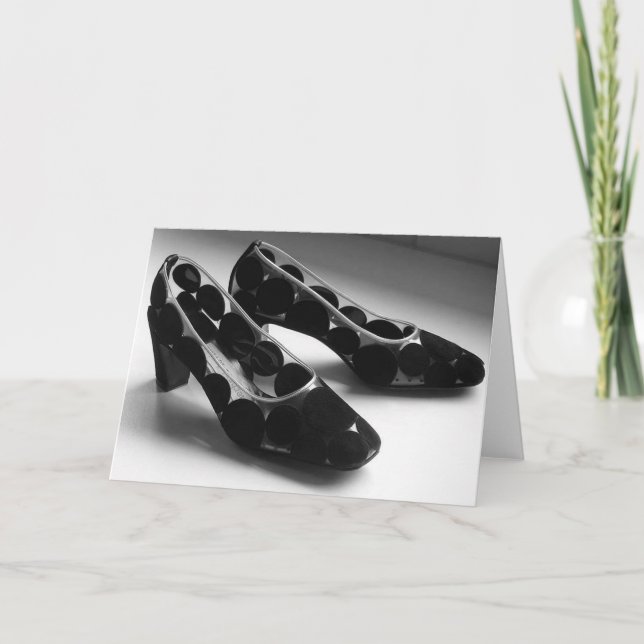 grüßender Heels Sechzigerjahre Herberts Levine Karte (Vorderseite)
