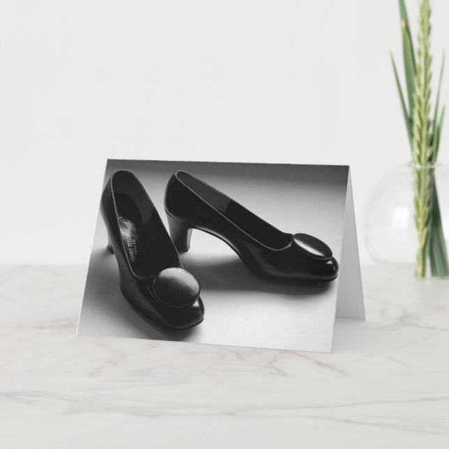 grüßender Heels Sechzigerjahre Herberts Levine Karte (Vorderseite)
