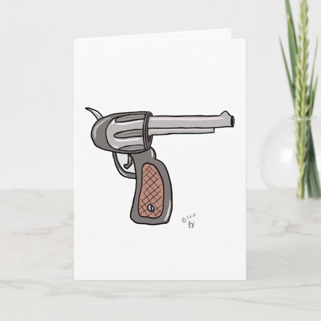 Grußkarte ACME Firearms Dankeskarte (Vorderseite)