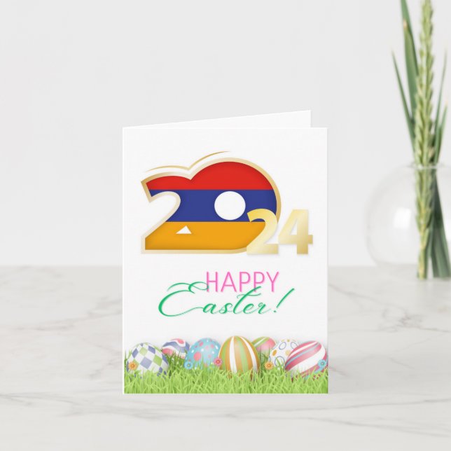 Grußkarte "Armenien" für Ostern 2024 Karte (Vorderseite)