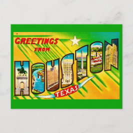 Grußkarte aus Houston Texas Postkarte