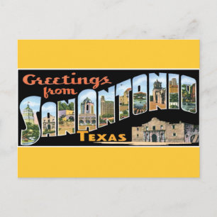 Grußkarte aus San Antonio Postkarte