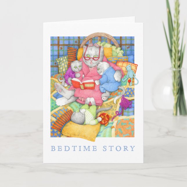 Grußkarte BEDTIME STORME Karte (Vorderseite)