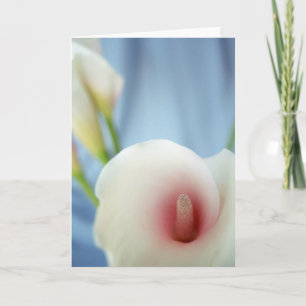 Grußkarte Blume drehen Karte