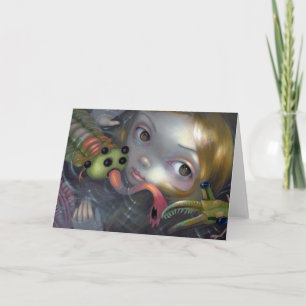 Grußkarte "Cambrian Mermaid" Karte