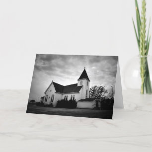 Grußkarte - Country Church Karte