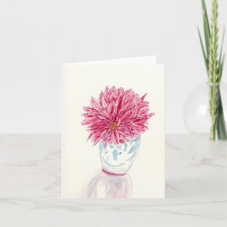 Grußkarte "Dahlia" Karte