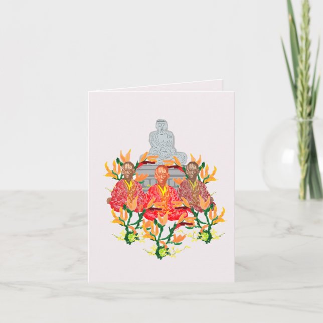 Grußkarte : Danke Karte (Vorderseite)