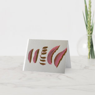 Grußkarte Dankeskarte