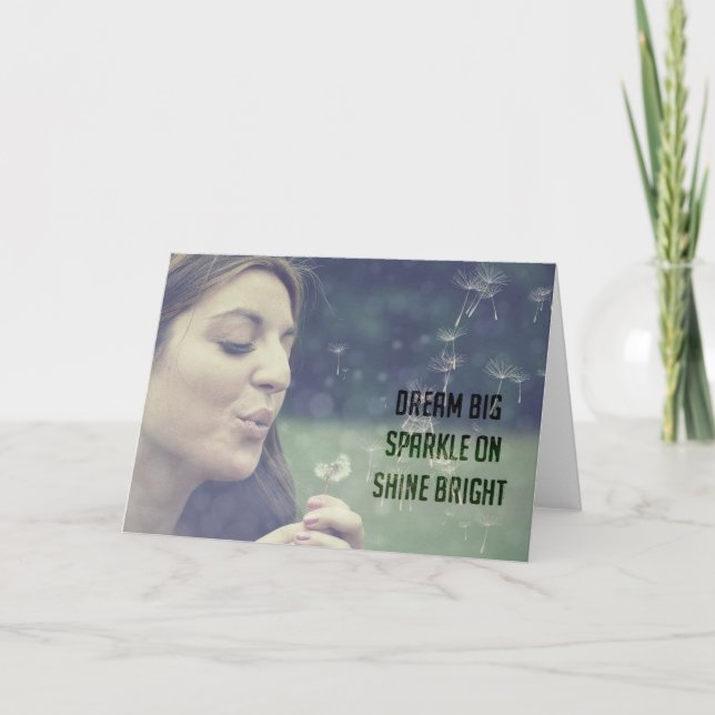 Grußkarte Dankeskarte (Vorderseite)