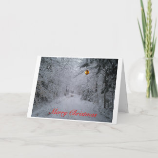 Grußkarte der frohen Weihnachten