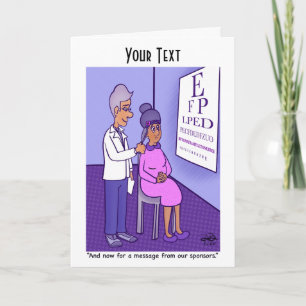 Grußkarte der Sponsoren Karte