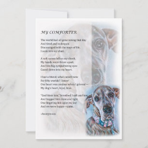 Grußkarte des großartigen Dog Lover Geschenks Karte