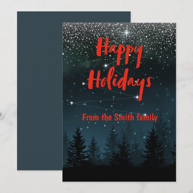 Grußkarte Einladung (Vorne/Hinten)