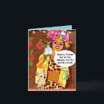 Grußkarte Feiertagskarte<br><div class="desc">Badgirlart</div>